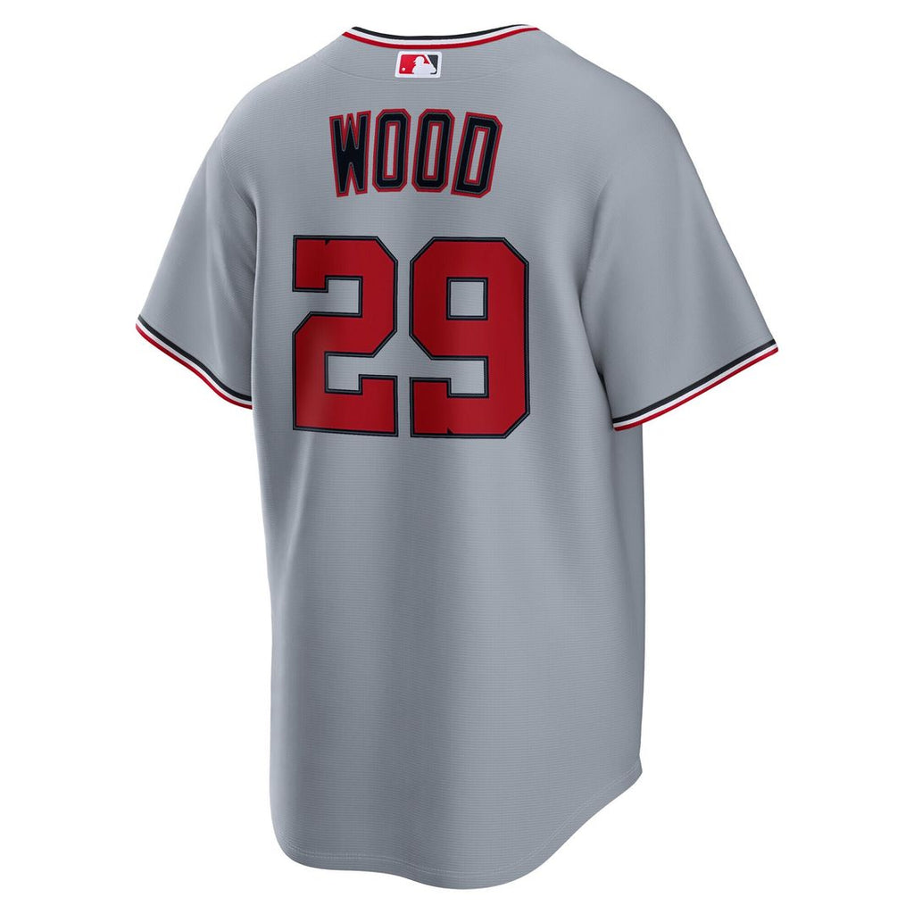 Washington Nationals James Wood Nike Road Replica Jersey - Gray Team Jersey Sports Fan Apparel