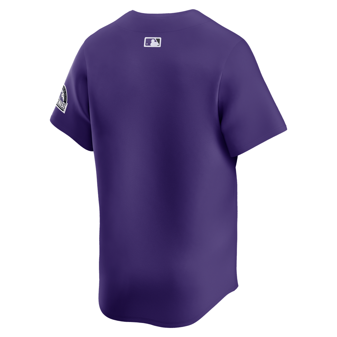 Colorado Rockies Nike Alternate Limited Jersey - Purple Team Jersey Sports Fan Apparel