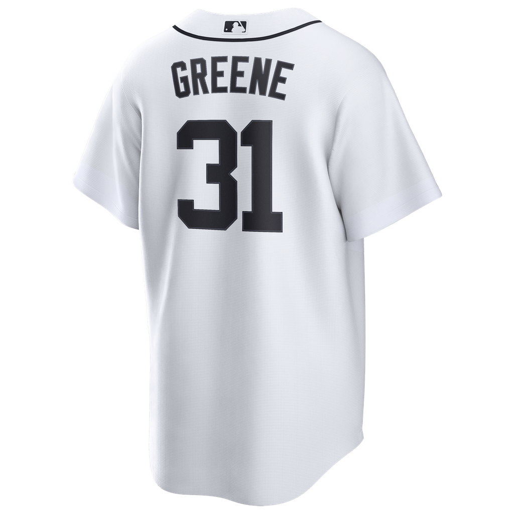 Detroit Tigers Riley Greene Nike Home Replica Jersey - White Team Jersey Sports Fan Apparel
