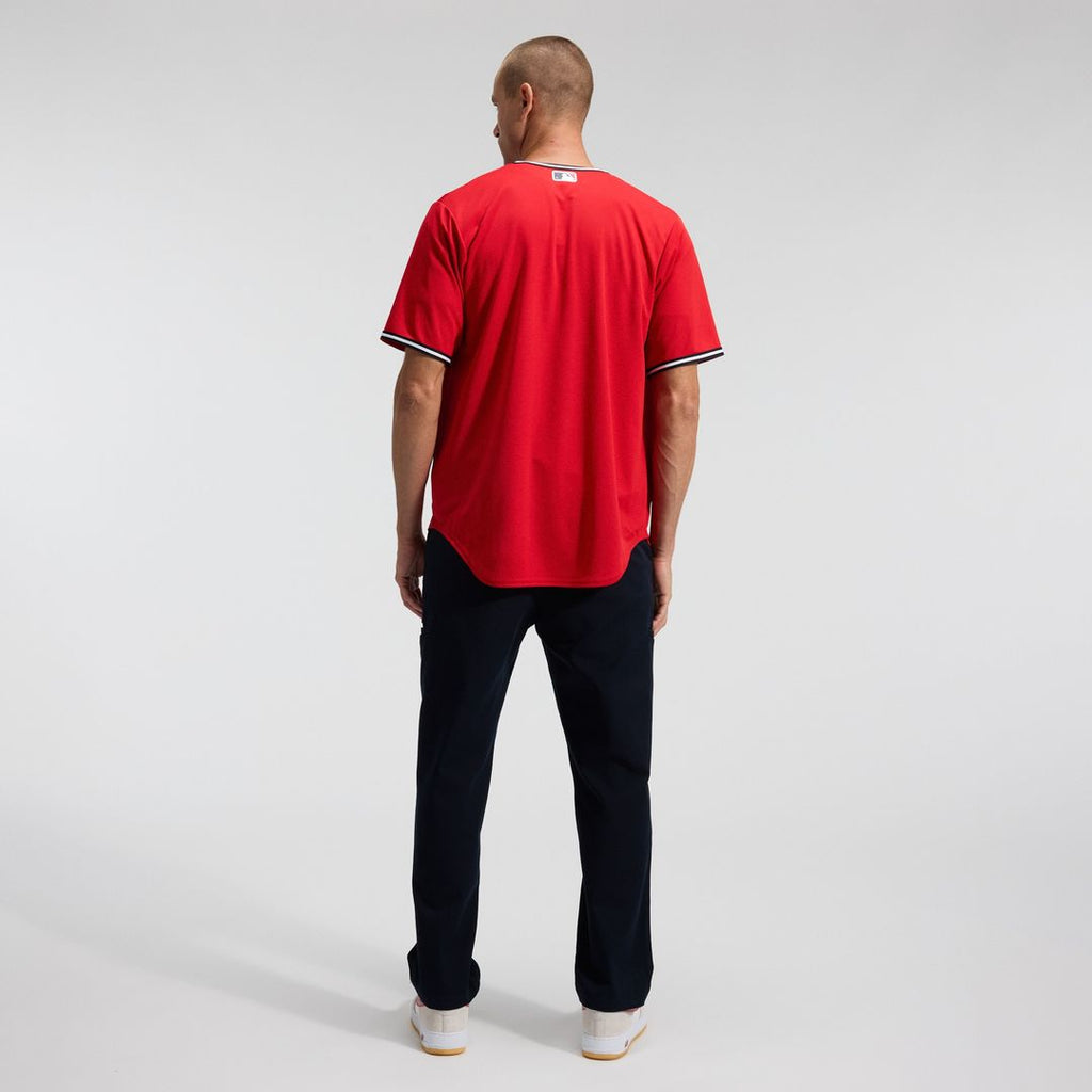 Cleveland Guardians Nike Alternate 2 Replica Jersey - Red Team Jersey Sports Fan Apparel