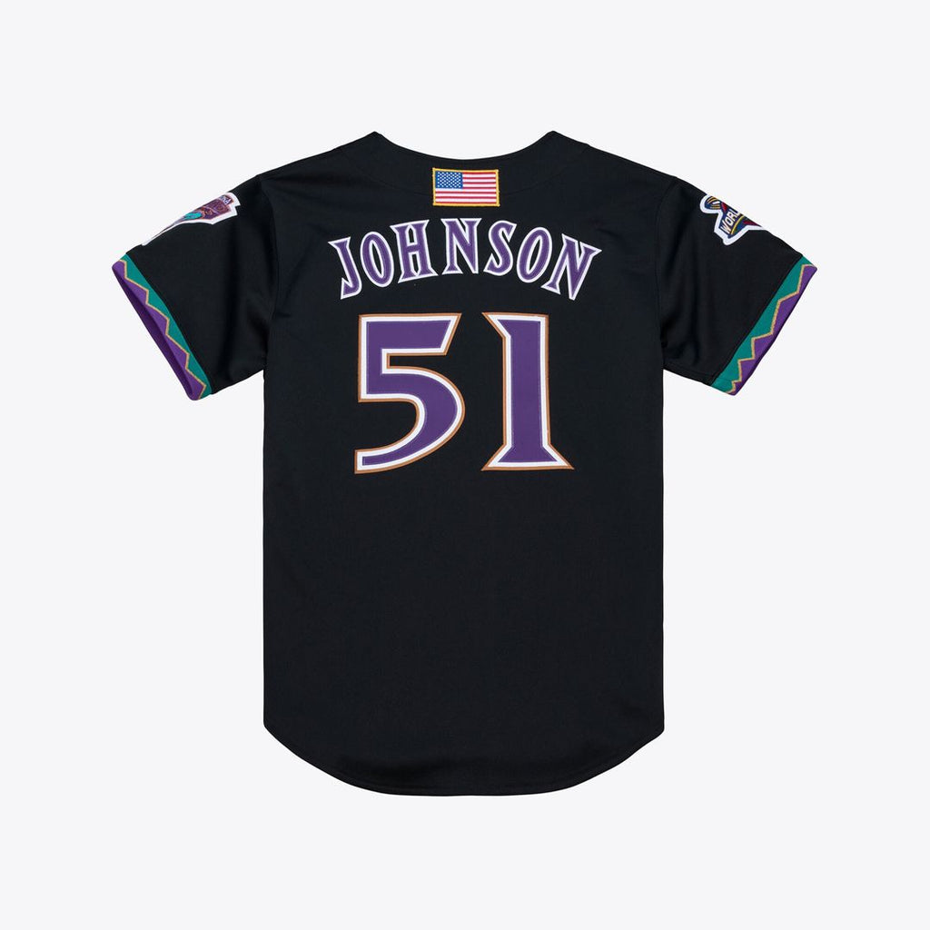 Arizona Diamondbacks Randy Johnson Mitchell & Ness 2000 Throwback Authentic Jersey - Purple Team Jersey Sports Fan Apparel
