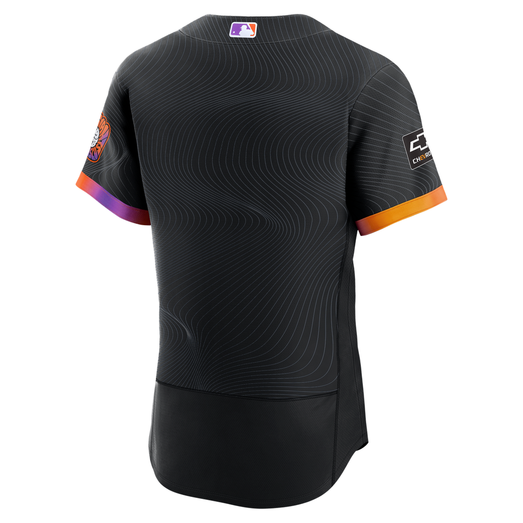 San Francisco Giants Nike City Connect Authentic Sponsor Patch Jersey - Anthracite Team Jersey Sports Fan Apparel