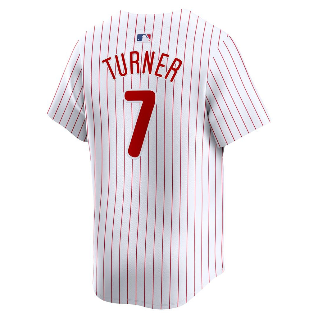 Philadelphia Phillies Trea Turner Nike Youth Home Limited Player Jersey - White Team Jersey Sports Fan Apparel