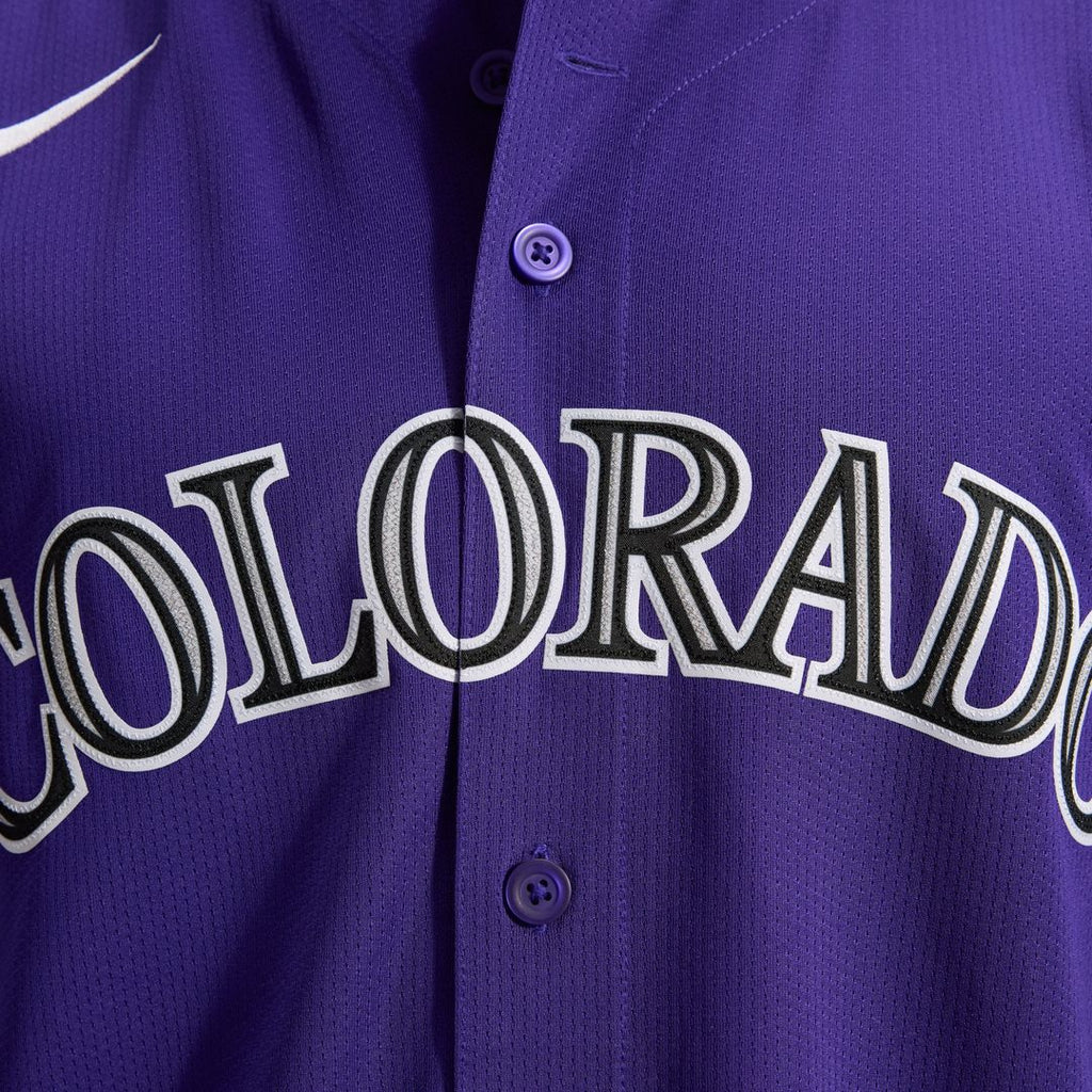 Colorado Rockies Nike Alternate Limited Jersey - Purple Team Jersey Sports Fan Apparel