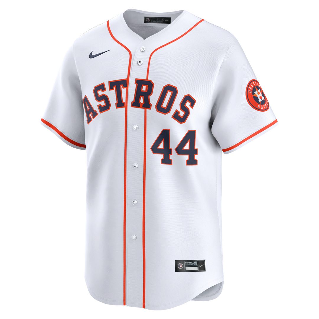 Houston Astros Yordan Alvarez Nike Home Limited Player Jersey - White Team Jersey Sports Fan Apparel