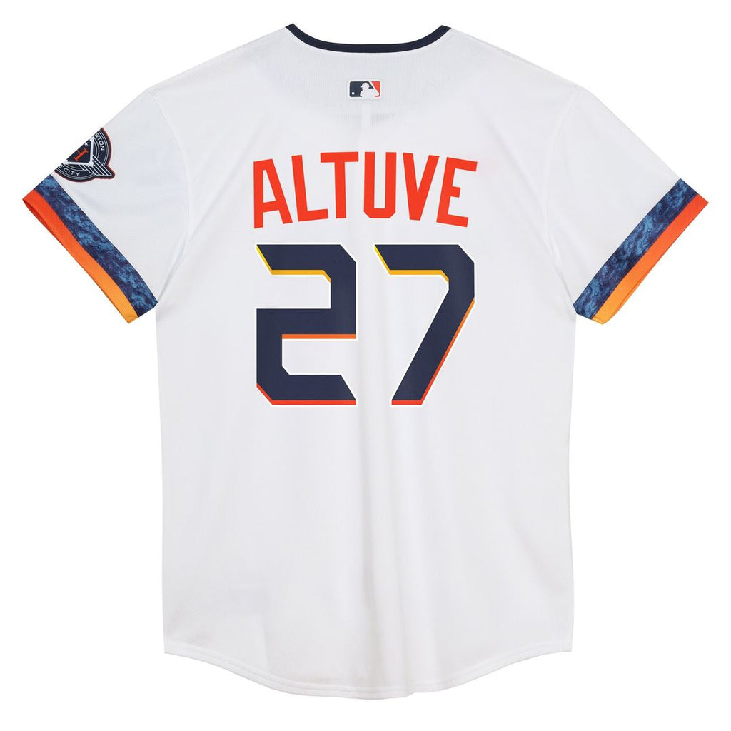 Houston Astros Jose Altuve Nike Preschool 2025 City Connect Limited Player Jersey - White Team Jersey Sports Fan Apparel