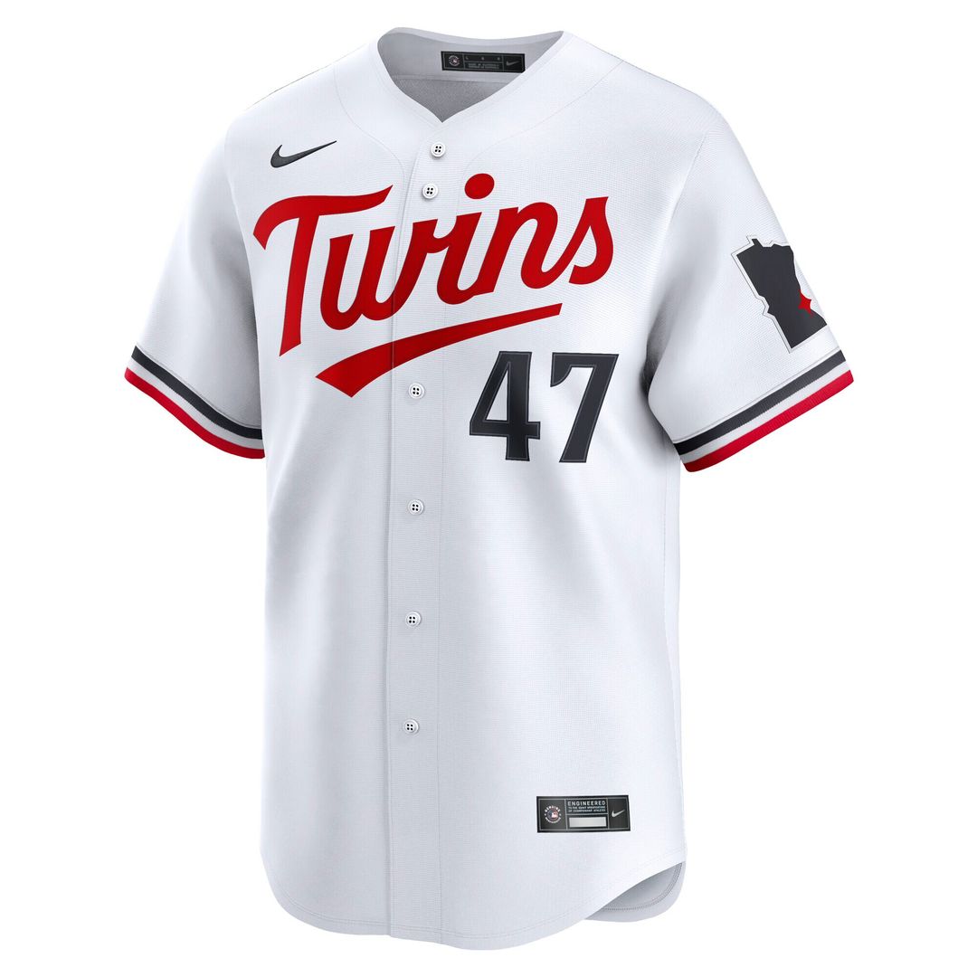 Minnesota Twins Edouard Julien Nike Home Limited Player Jersey - White Team Jersey Sports Fan Apparel