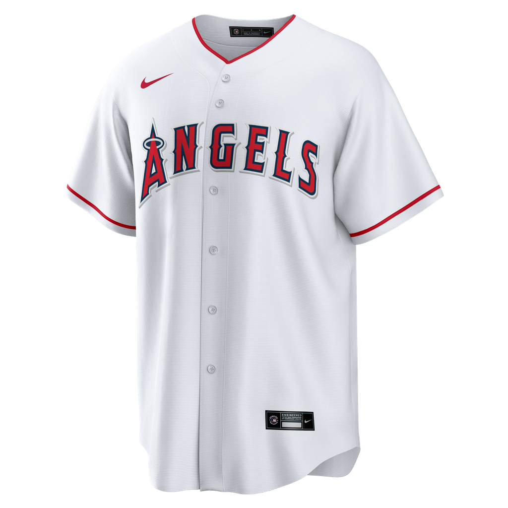 Los Angeles Angels Reggie Jackson Nike Home Retired Player Replica Jersey - White Team Jersey Sports Fan Apparel