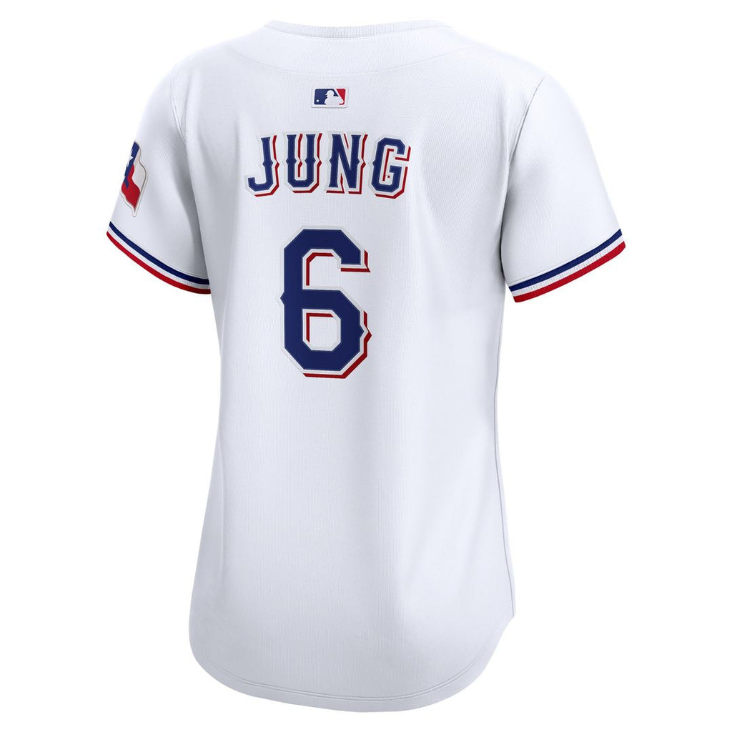 Texas Rangers Josh Jung Nike Women's Home Limited Player Jersey - White Team Jersey Sports Fan Apparel