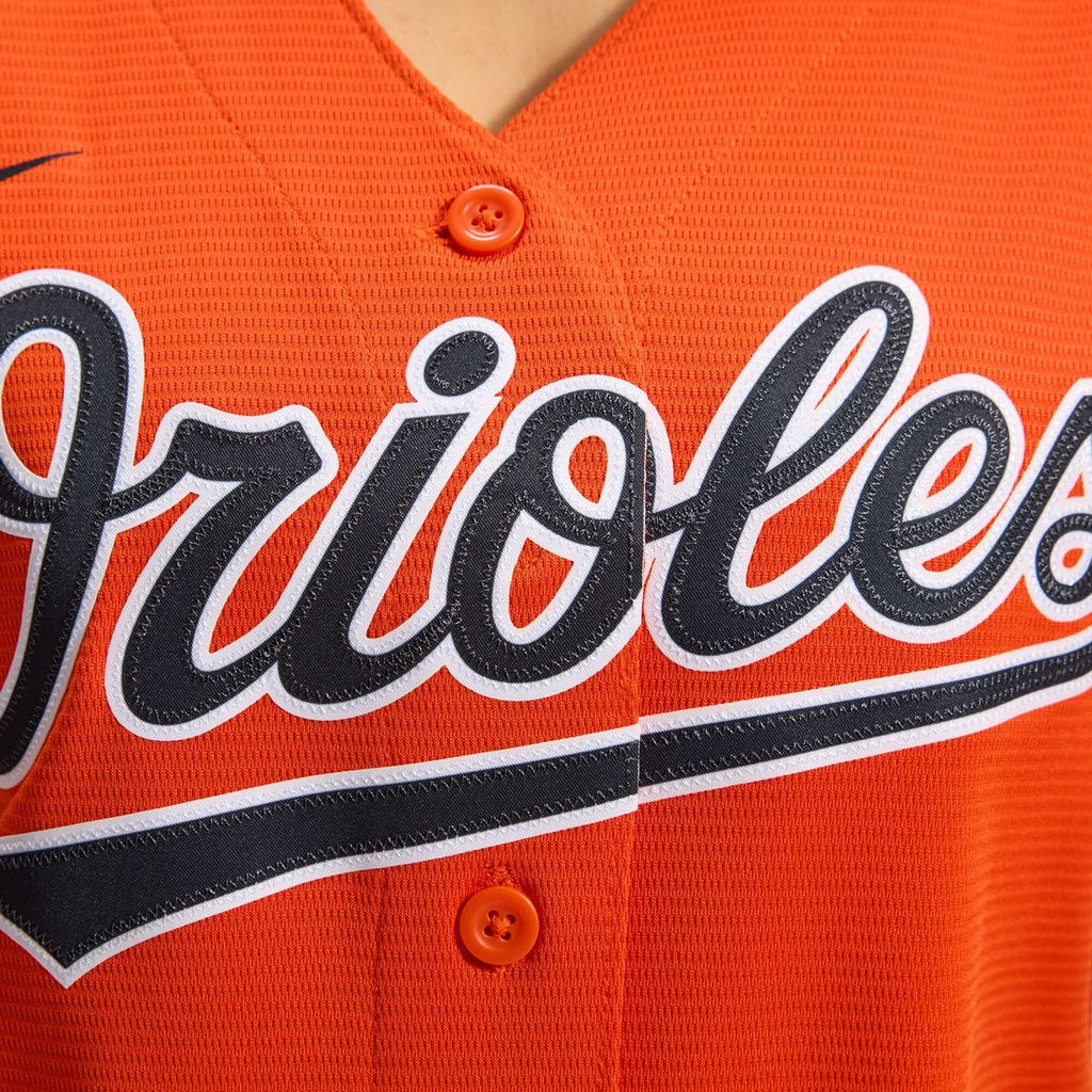 Baltimore Orioles Adley Rutschman Nike Women's Alternate Replica Player Jersey - Orange Team Jersey Sports Fan Apparel