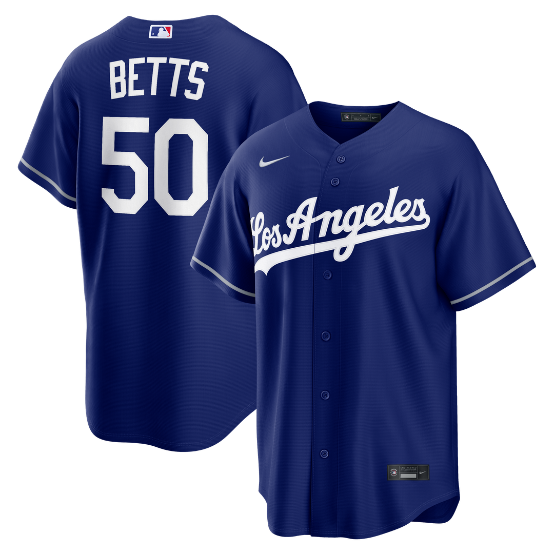 Los Angeles Dodgers Mookie Betts Nike Home Replica Jersey - White Team Jersey Sports Fan Apparel