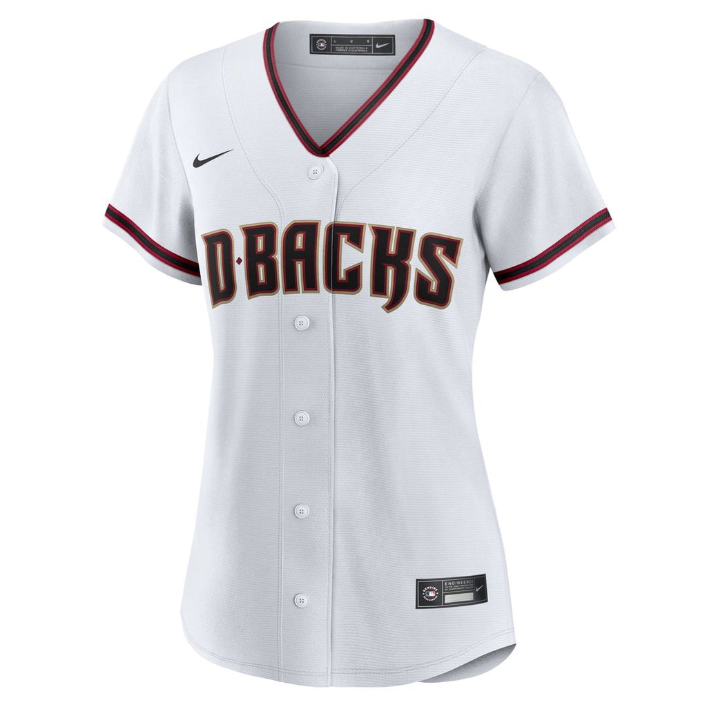 Arizona Diamondbacks Corbin Carroll Nike Women's Home Replica Player Jersey - White Team Jersey Sports Fan Apparel