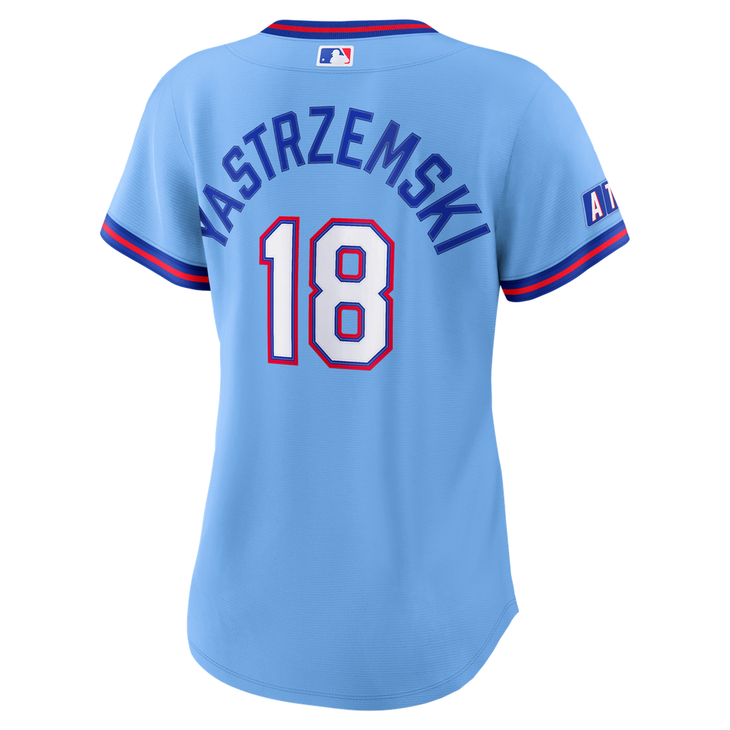 Atlanta Braves Mike Yastrzemski Nike Women's 2026 City Connect Stadium Jersey - Powder Blue Team Jersey Sports Fan Apparel