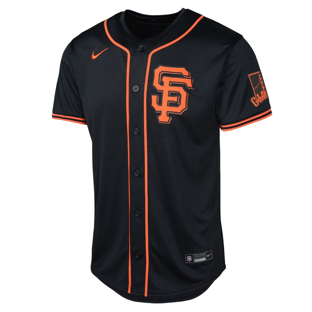 San Francisco Giants Rafael Devers Nike Youth Limited Jersey - Black Team Jersey Sports Fan Apparel