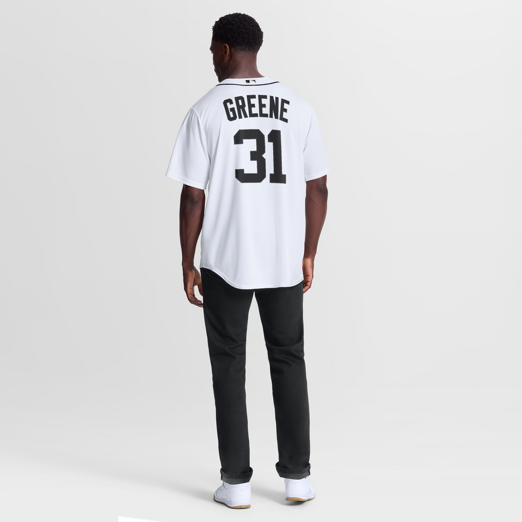 Detroit Tigers Riley Greene Nike Home Replica Jersey - White Team Jersey Sports Fan Apparel