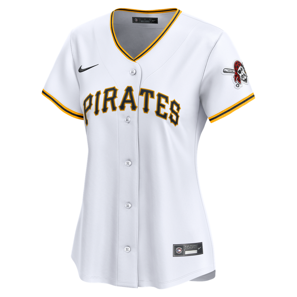 Pittsburgh Pirates Nike Women's Home Limited Jersey - White Team Jersey Sports Fan Apparel