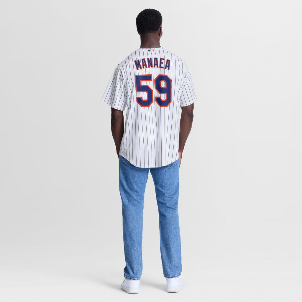 New York Mets Sean Manaea Nike Home Replica Jersey - White Team Jersey Sports Fan Apparel