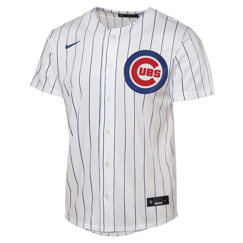 Chicago Cubs Alex Bregman Nike Youth Home Replica Jersey - White Team Jersey Sports Fan Apparel