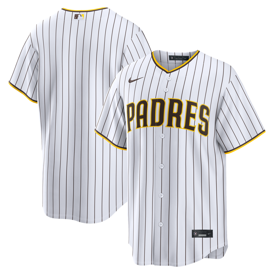 San Diego Padres Nike Home Replica Jersey - White Team Jersey Sports Fan Apparel