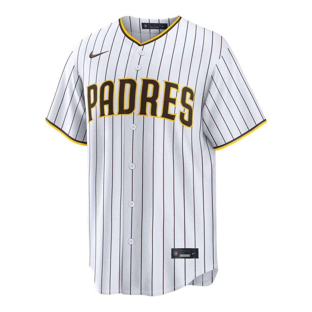 San Diego Padres Mason Miller Nike Home Replica Jersey - White Team Jersey Sports Fan Apparel