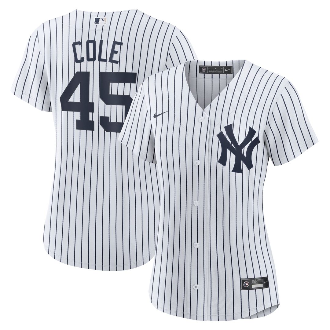 New York Yankees Gerrit Cole Nike Women's Alternate Replica Player Jersey - Navy Team Jersey Sports Fan Apparel
