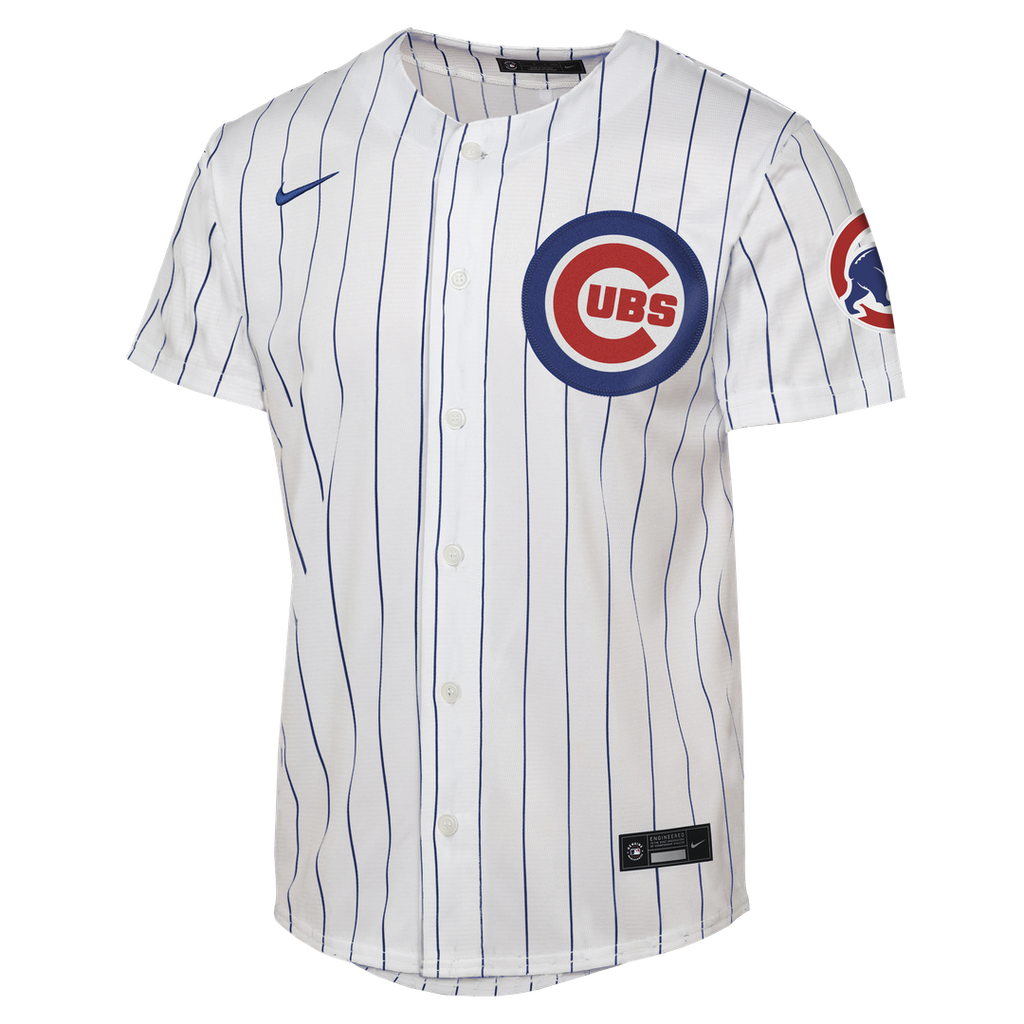 Chicago Cubs Pete Crow - Armstrong Nike Youth Alternate 2 Stadium Jersey - Light Blue Team Jersey Sports Fan Apparel