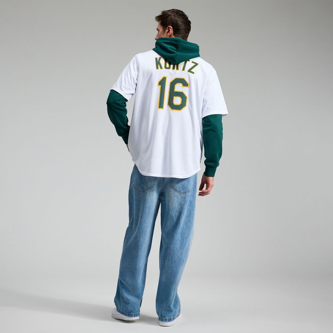 Athletics Nick Kurtz Nike Home Replica Jersey - White Team Jersey Sports Fan Apparel