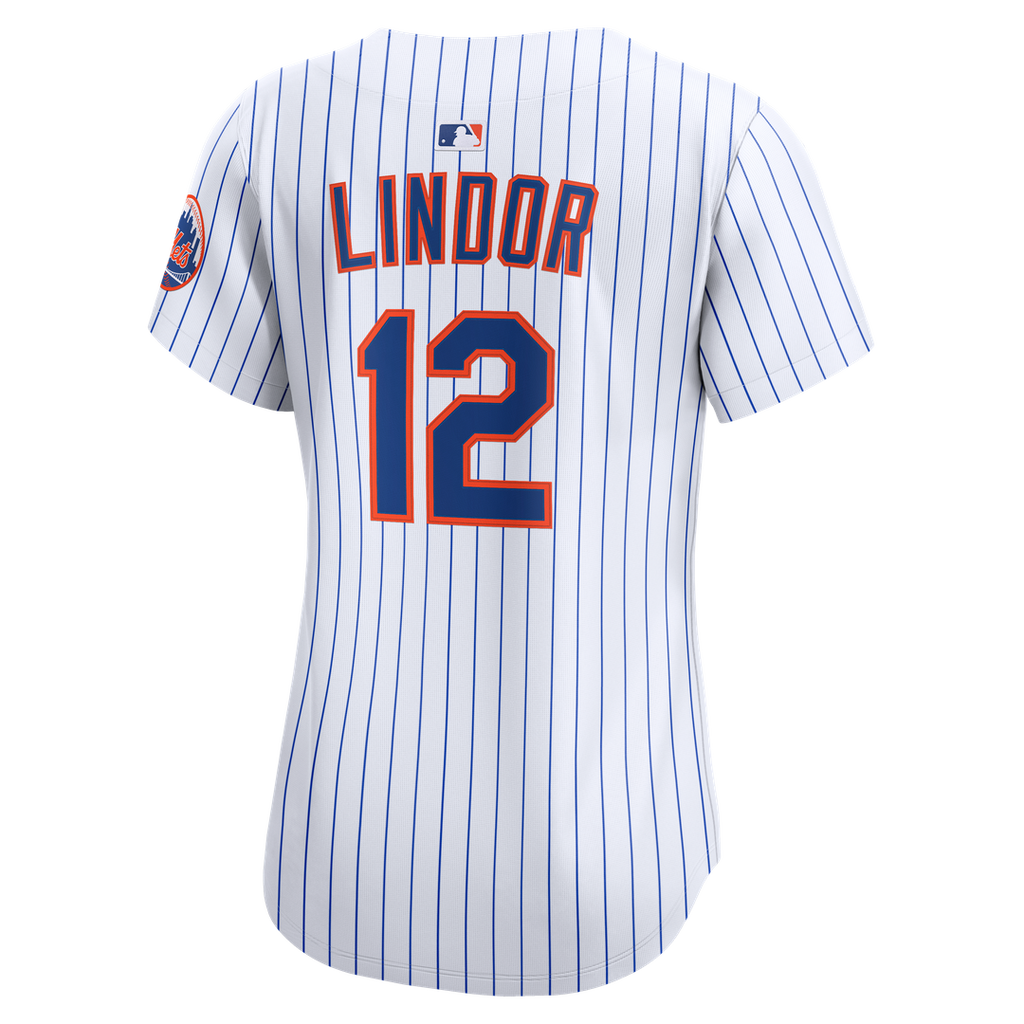 New York Mets Francisco Lindor Nike Women's Home Limited Jersey - White Team Jersey Sports Fan Apparel