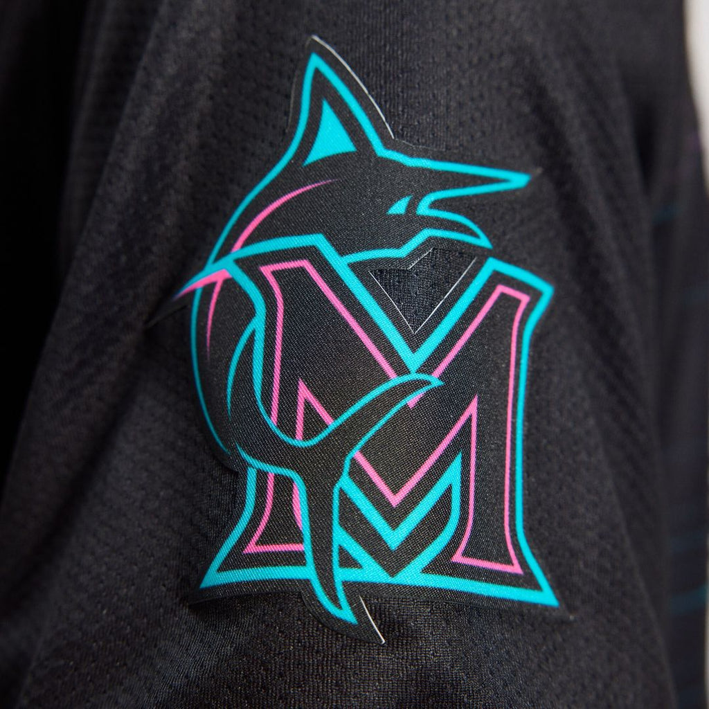 Miami Marlins Nike Women's 2025 City Connect Limited Jersey - Black Team Jersey Sports Fan Apparel