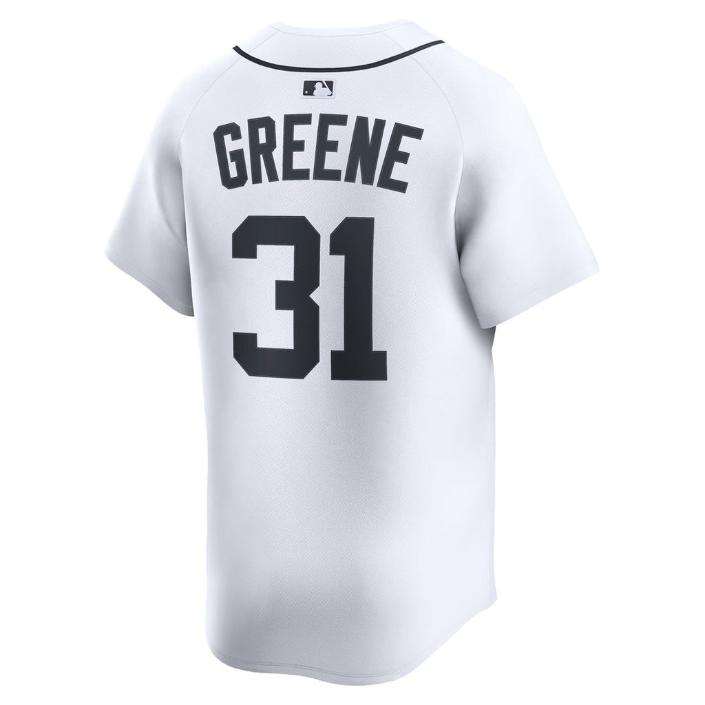 Detroit Tigers Riley Greene Nike Home Limited Player Jersey - White Team Jersey Sports Fan Apparel