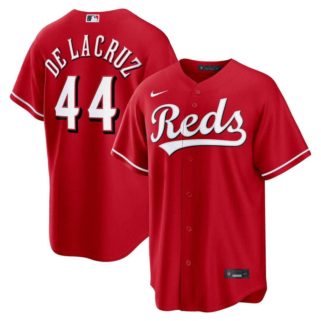 Cincinnati Reds Elly De La Cruz Nike Alternate Replica Jersey - Red Team Jersey Sports Fan Apparel