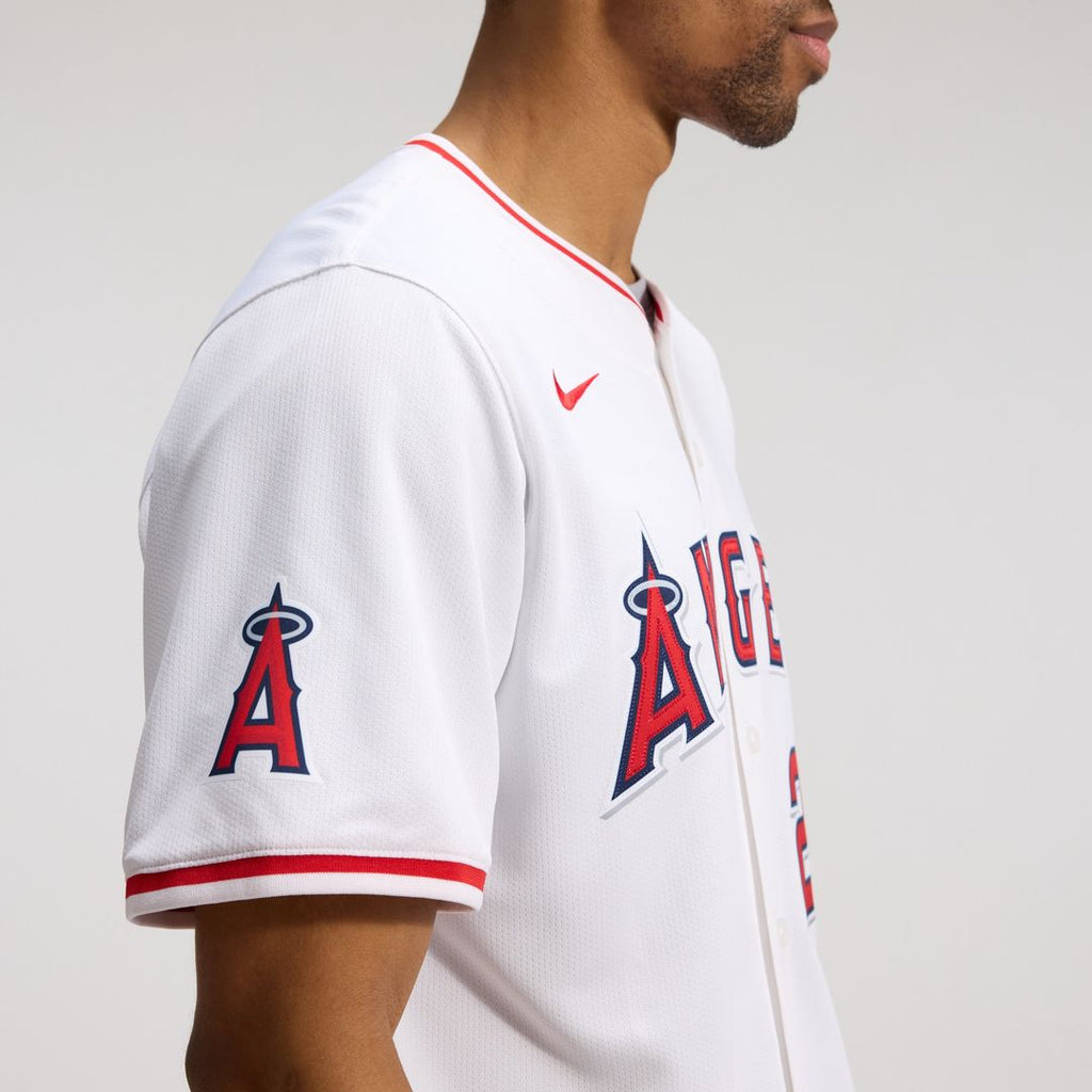 Los Angeles Angels Mike Trout Nike Home Limited Player Jersey - White Team Jersey Sports Fan Apparel