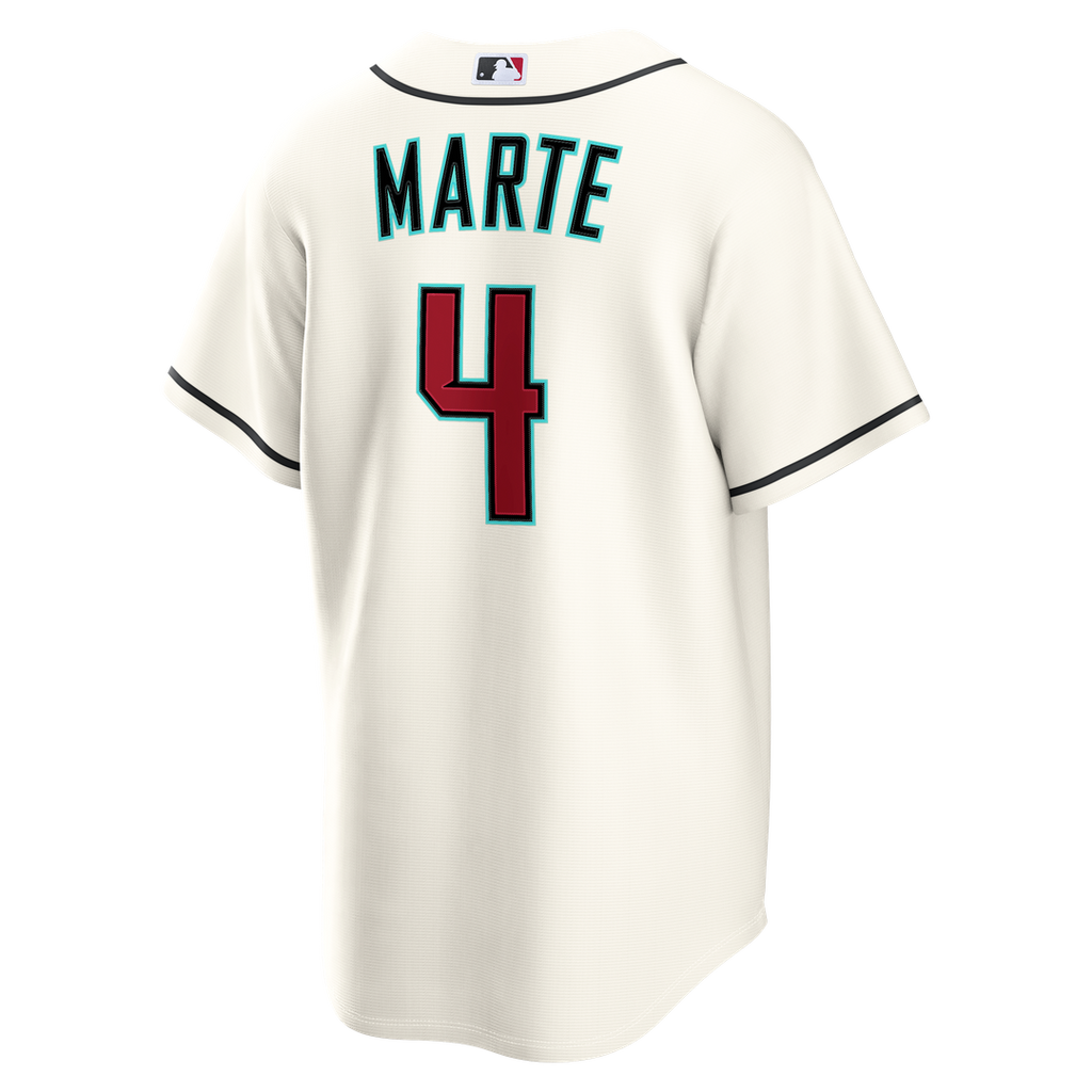 Arizona Diamondbacks Ketel Marte Nike Home Replica Jersey - Cream Team Jersey Sports Fan Apparel