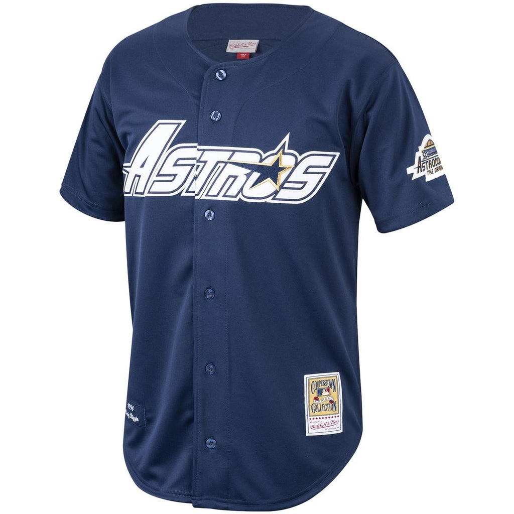Houston Astros Craig Biggio Mitchell & Ness Cooperstown 1994 Authentic Jersey - Navy Team Jersey Sports Fan Apparel