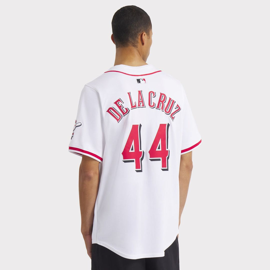 Cincinnati Reds Elly De La Cruz Nike Home Limited Player Jersey - White Team Jersey Sports Fan Apparel