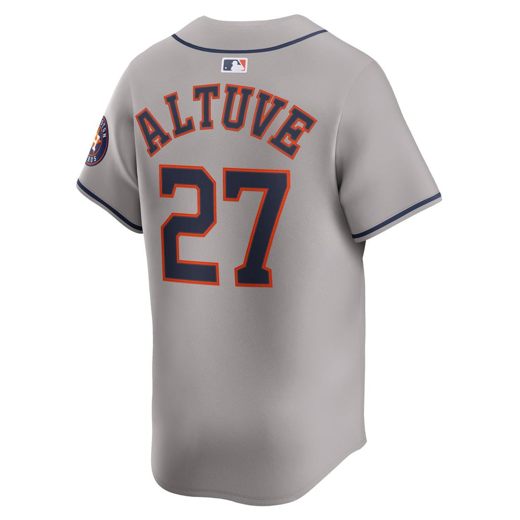 Houston Astros Jose Altuve Nike Road Limited Player Jersey - Gray Team Jersey Sports Fan Apparel