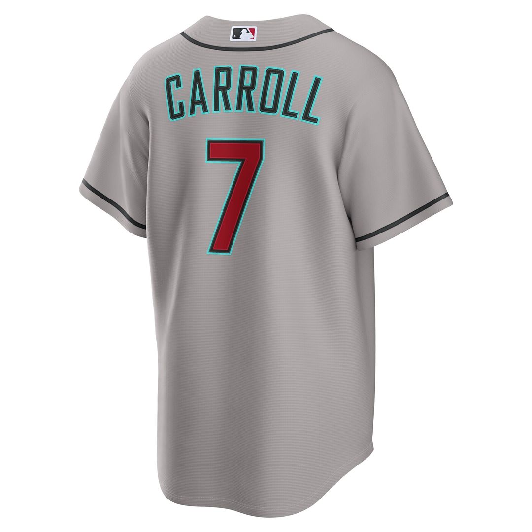 Arizona Diamondbacks Corbin Carroll Nike Alternate Replica Jersey - Black Team Jersey Sports Fan Apparel