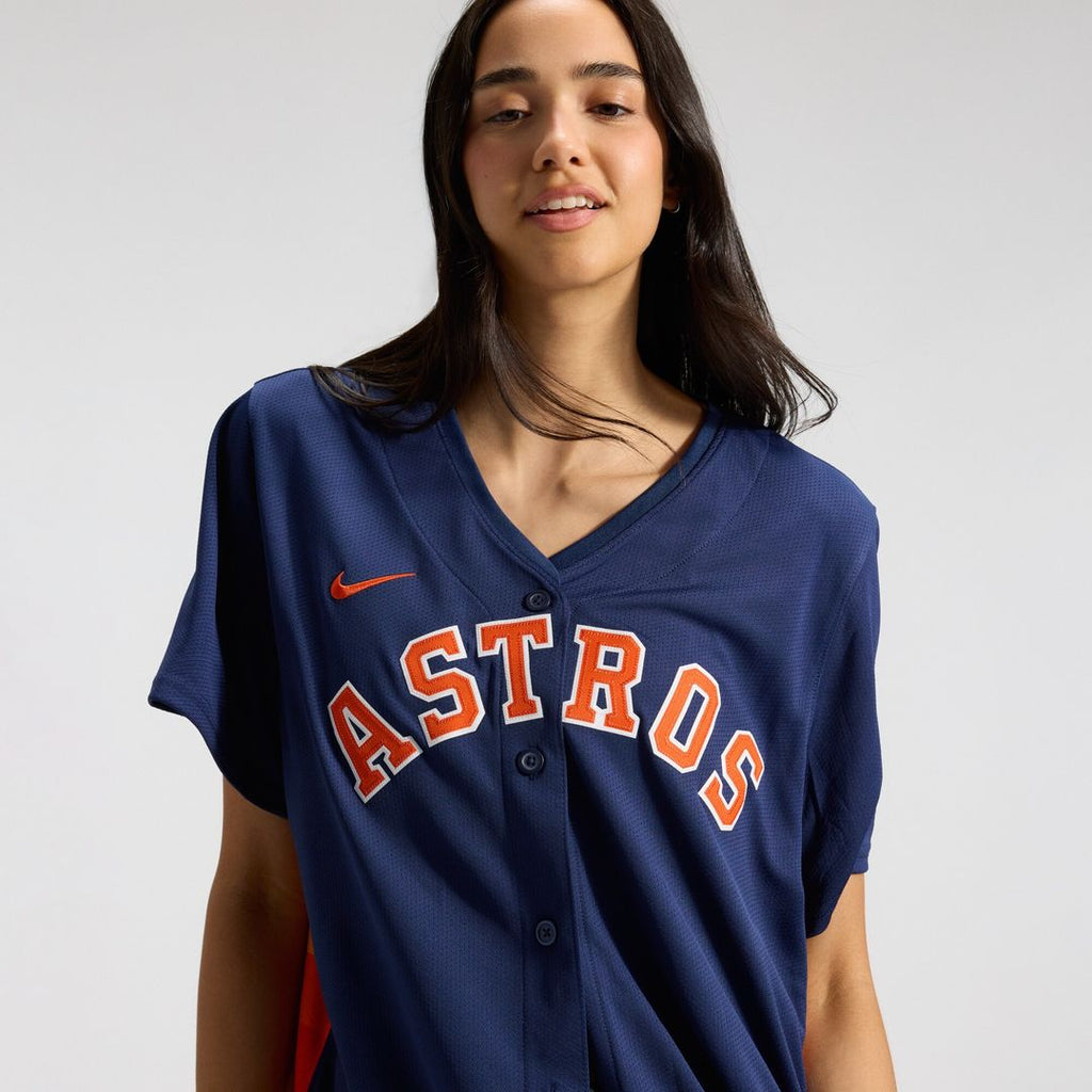 Houston Astros Jose Altuve Nike Women's Alternate Limited Player Jersey - Navy Team Jersey Sports Fan Apparel