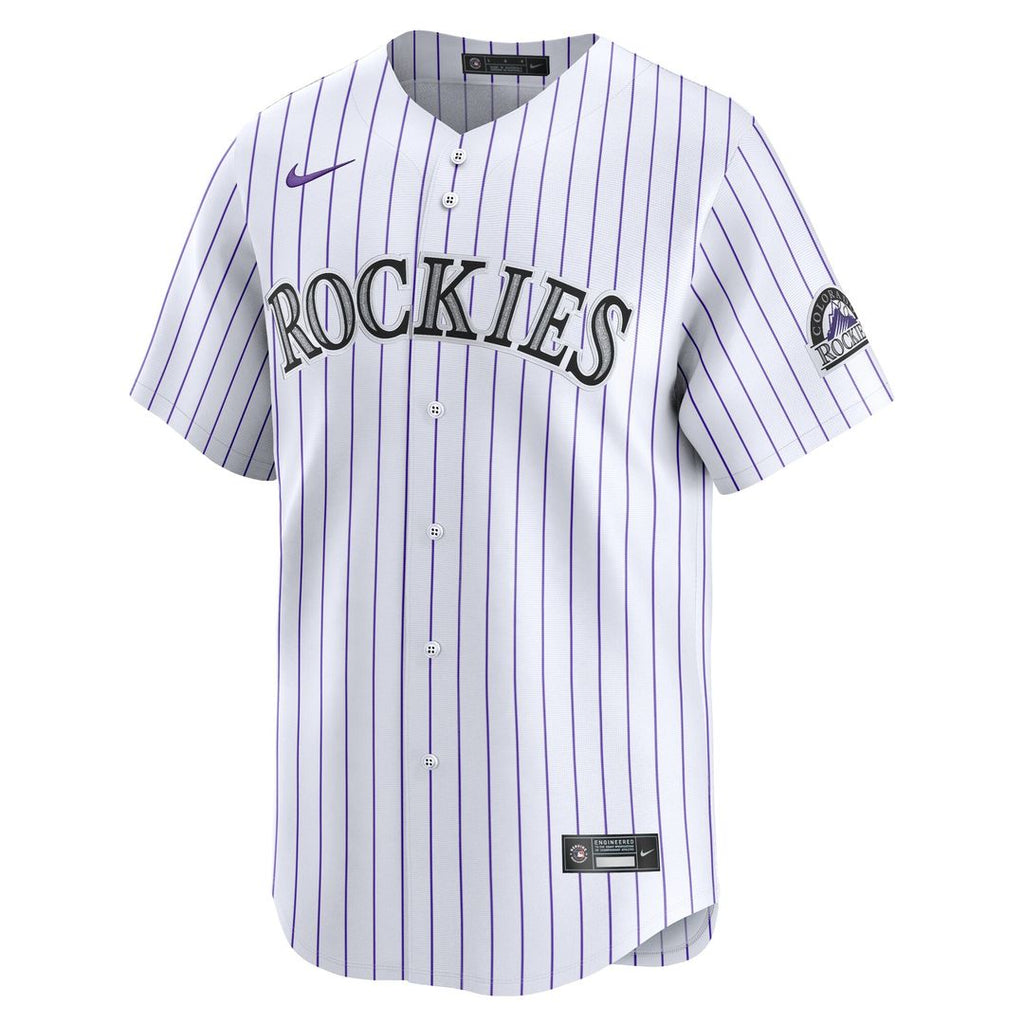 Colorado Rockies Nike Home Limited Player Jersey - White Team Jersey Sports Fan Apparel
