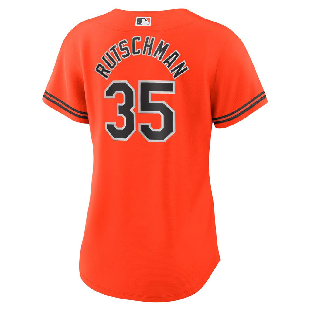 Baltimore Orioles Adley Rutschman Nike Women's Alternate Replica Player Jersey - Orange Team Jersey Sports Fan Apparel