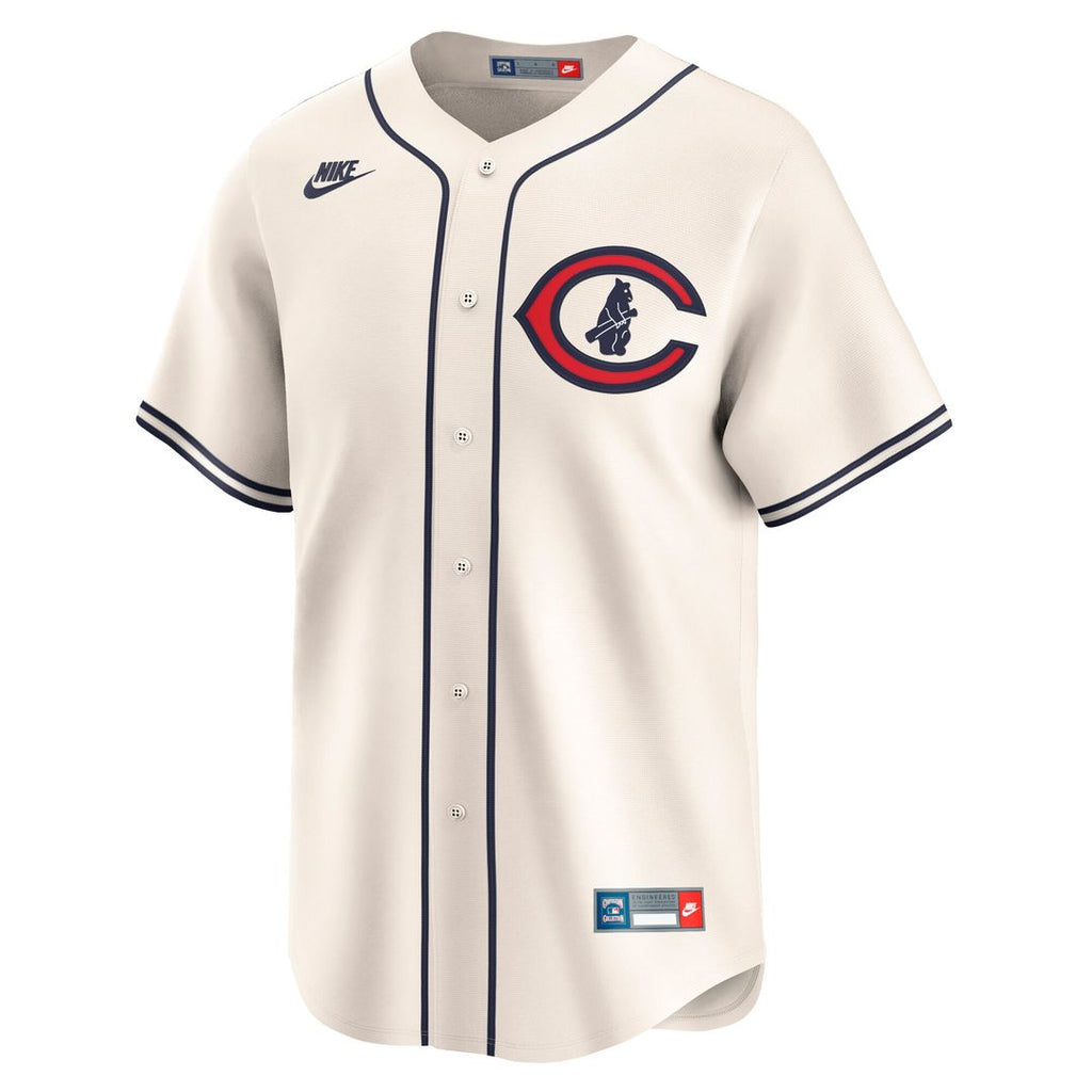 Chicago Cubs Seiya Suzuki Nike Throwback Cooperstown Limited Jersey - Cream Team Jersey Sports Fan Apparel