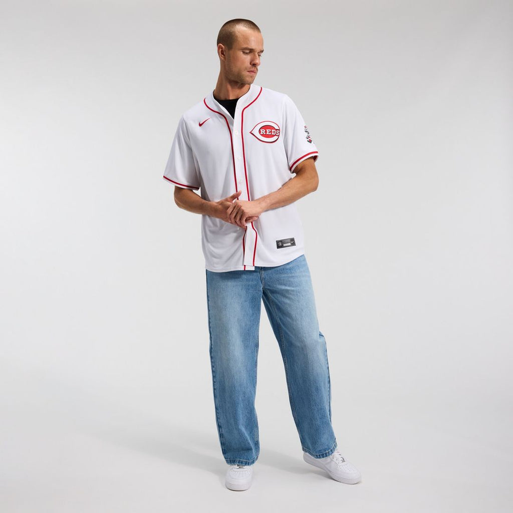 Cincinnati Reds Nike Home Limited Jersey - White Team Jersey Sports Fan Apparel