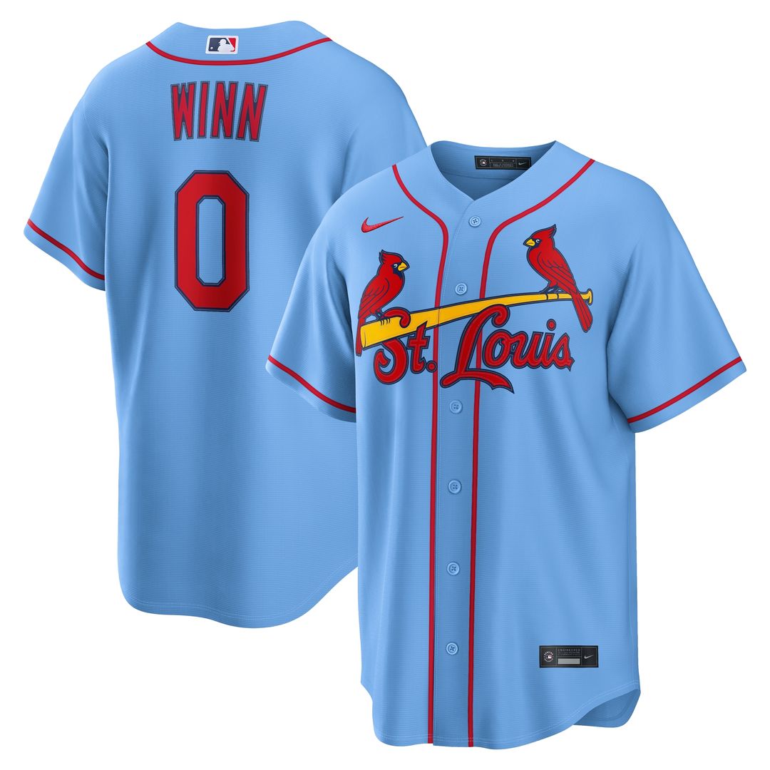 St. Louis Cardinals Masyn Winn Nike Home Replica Jersey - White Team Jersey Sports Fan Apparel