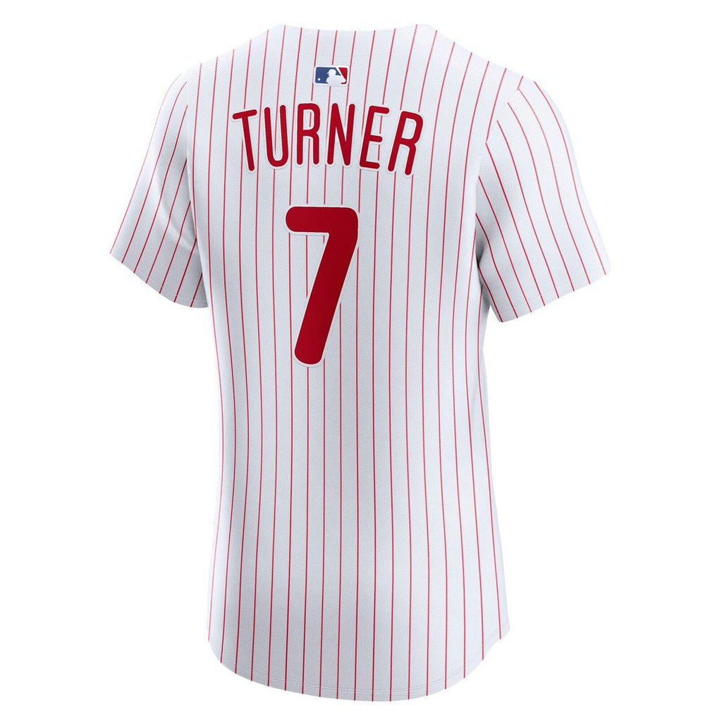 Philadelphia Phillies Trea Turner Nike Home Elite Jersey - White Team Jersey Sports Fan Apparel