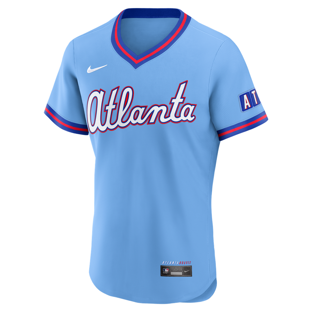 Atlanta Braves Nike 2026 City Connect Authentic Jersey - Powder Blue Team Jersey Sports Fan Apparel