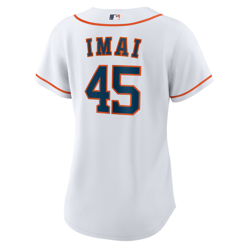 Houston Astros Tatsuya Imai Nike Women's Home Replica Jersey - White Team Jersey Sports Fan Apparel