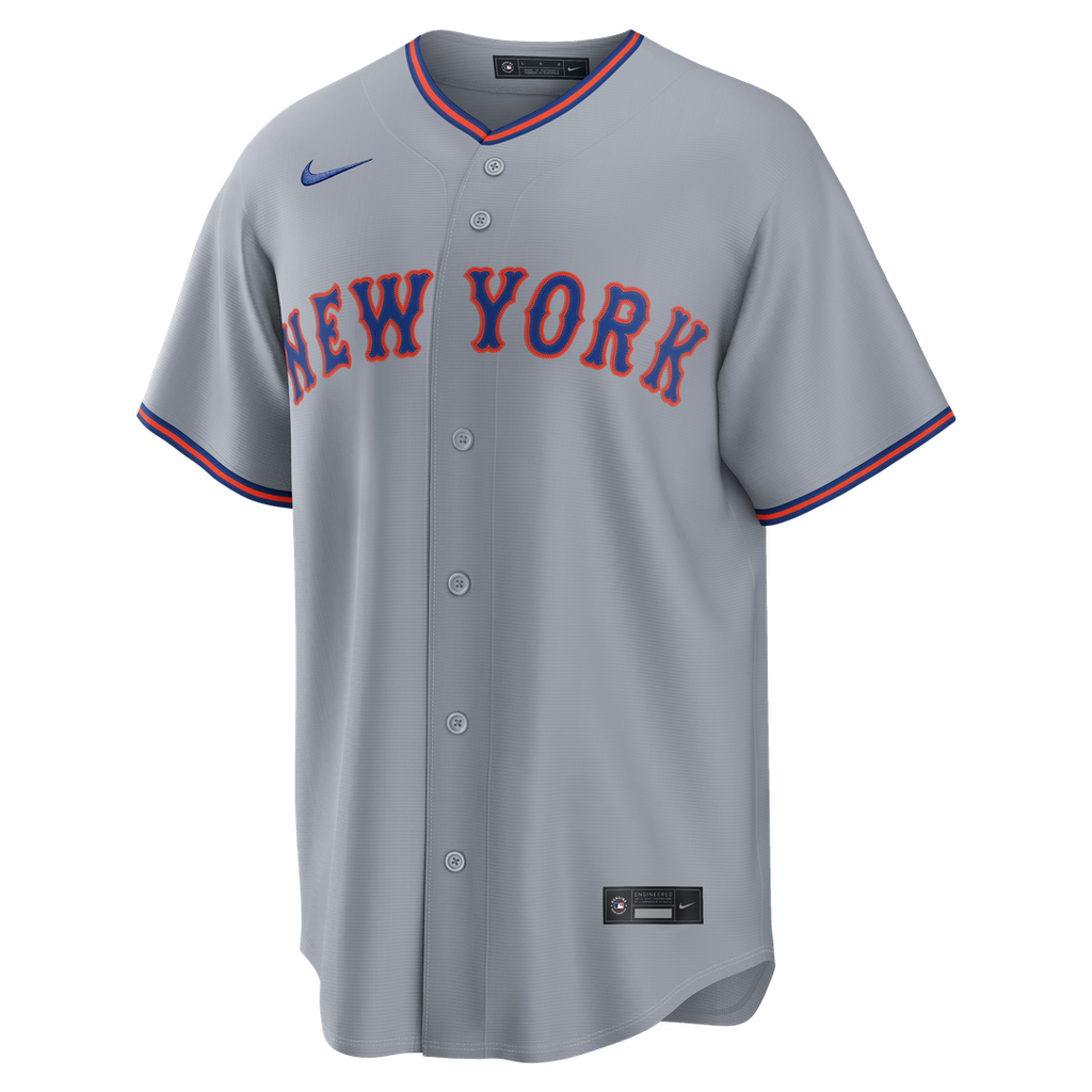 New York Mets Juan Soto Nike Road Replica Jersey - Gray Team Jersey Sports Fan Apparel