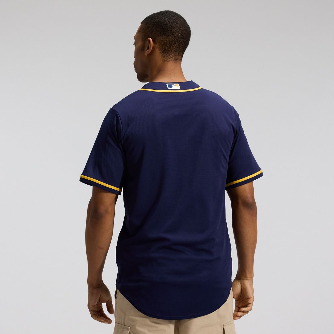 Milwaukee Brewers Nike Home Replica Team Jersey - Cream Team Jersey Sports Fan Apparel
