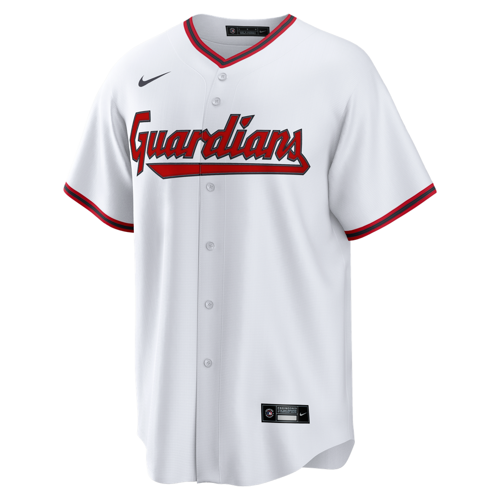 Cleveland Guardians Travis Bazzana Nike Home Replica Jersey - White Team Jersey Sports Fan Apparel