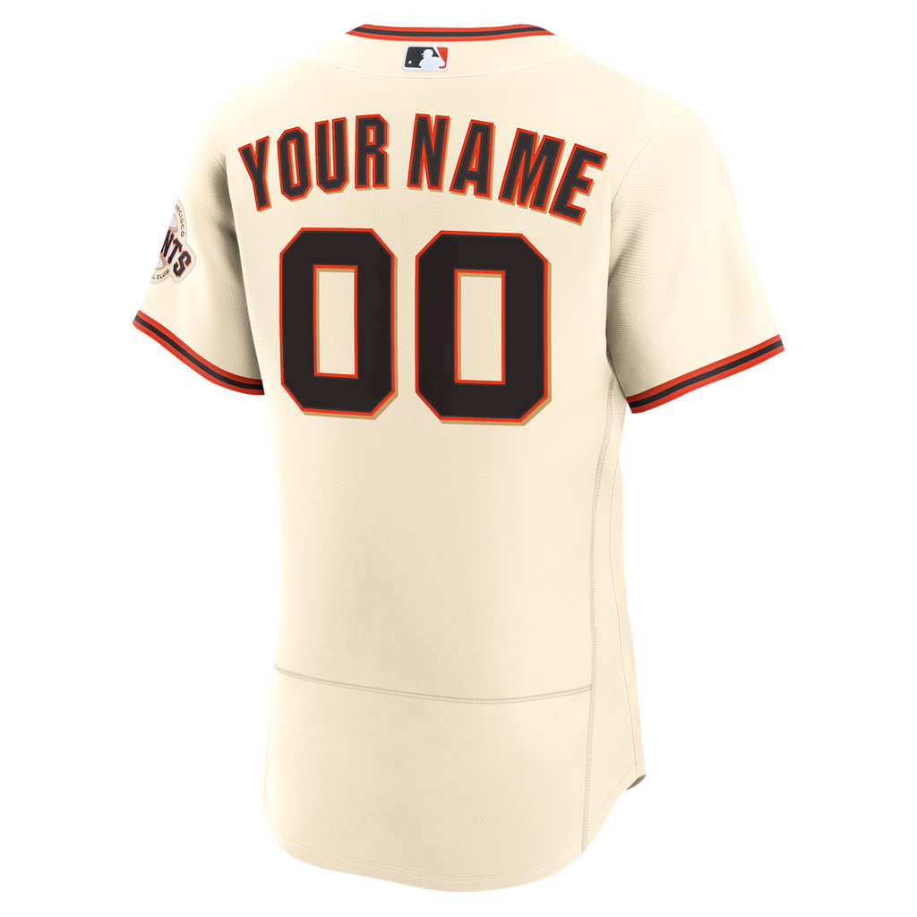 San Francisco Giants Nike Home Authentic Custom Jersey - Cream Team Jersey Sports Fan Apparel